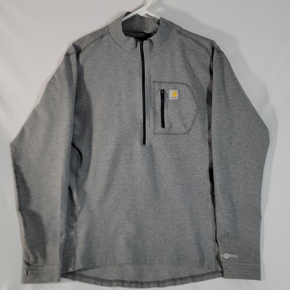 Carhartt Force Men’s Large Pullover GraySweatshirt